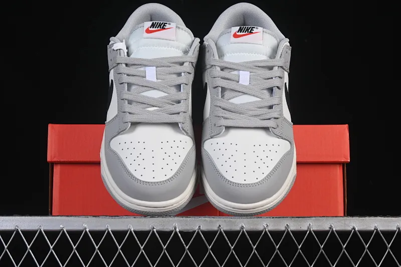 All categories Nk SB Dunk series Nk SB Dunk Low low-top sneakers Nike SB Dunk Low white, black and gray low-top casual sneakers IB3079-101